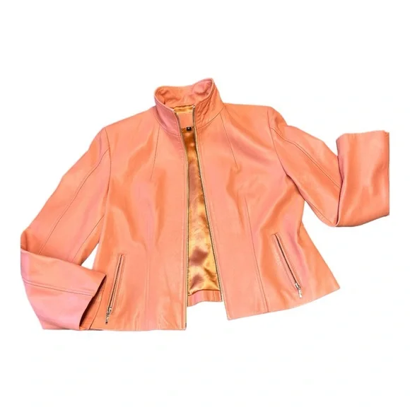 Dominique Leather Jacket - Picture 6 of 12